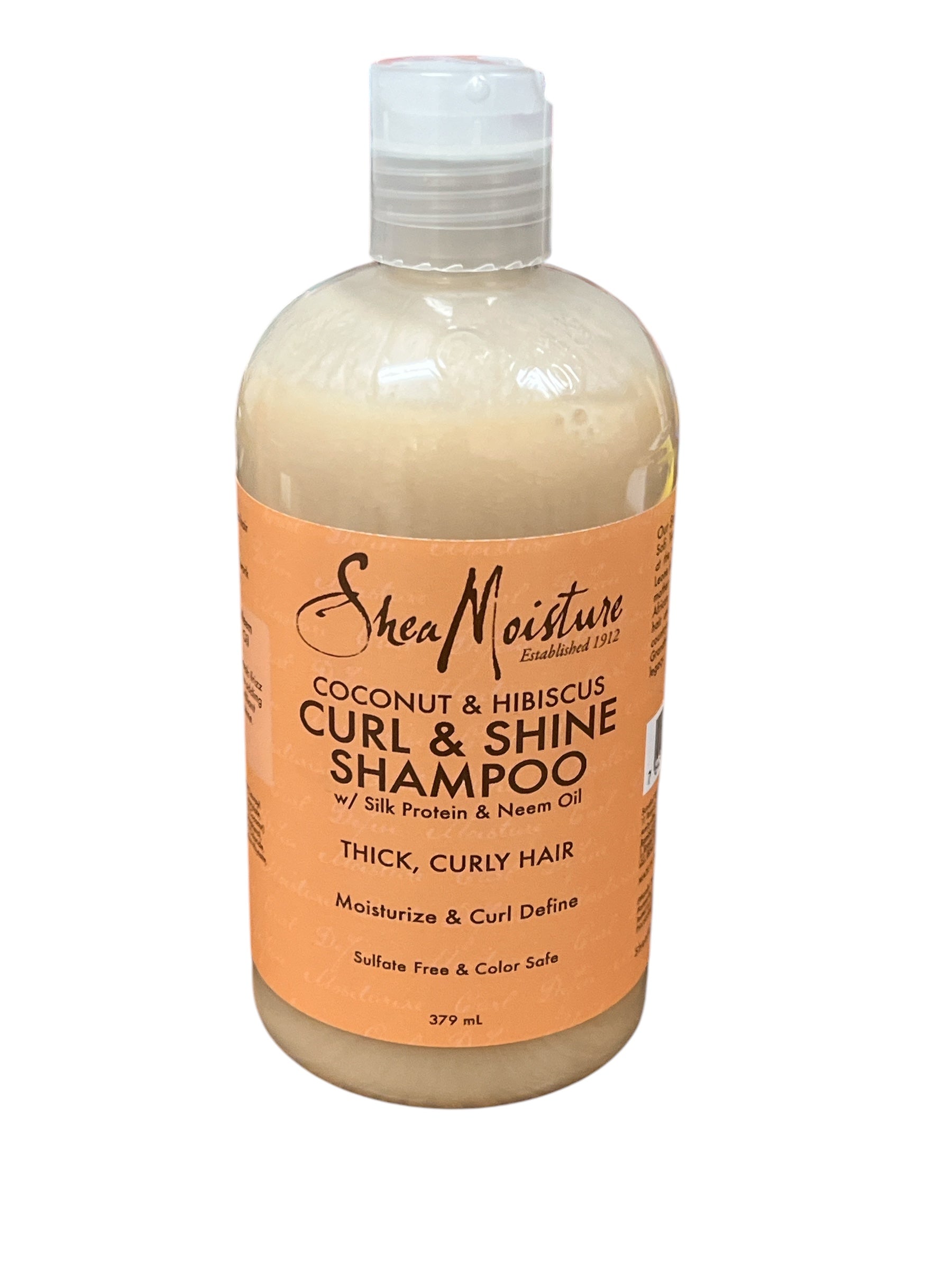 SHEA MOISTURE COCONUT HIBISCUS CURL SHINE SHAMPOO